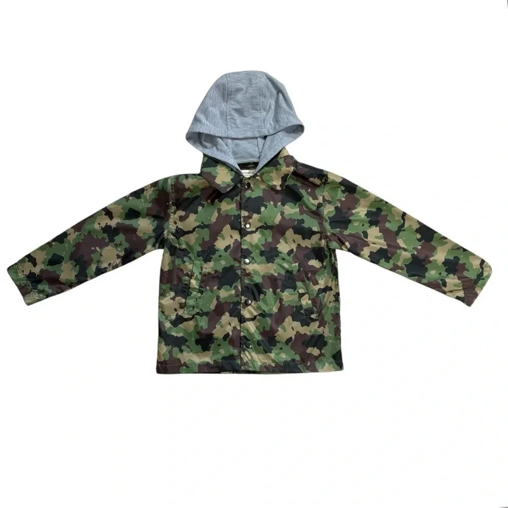 NWT Tucker + Tate Boys Hooded Camo Jacket (size 5)